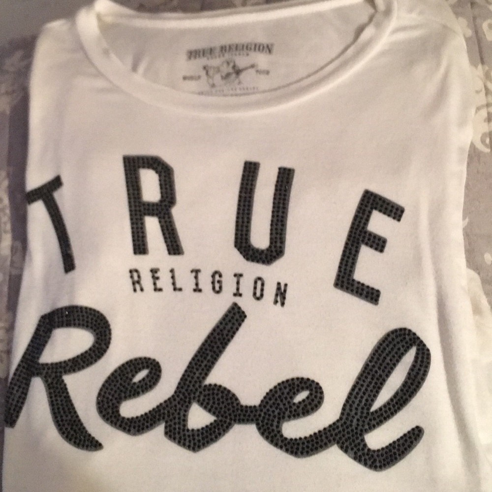 True Religion ladies Short Sleeve Top